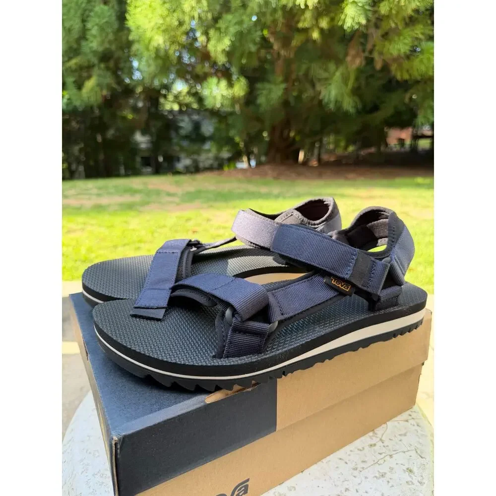 NWT Teva Universal Trail Navy Blue Sport Sandals Size 13